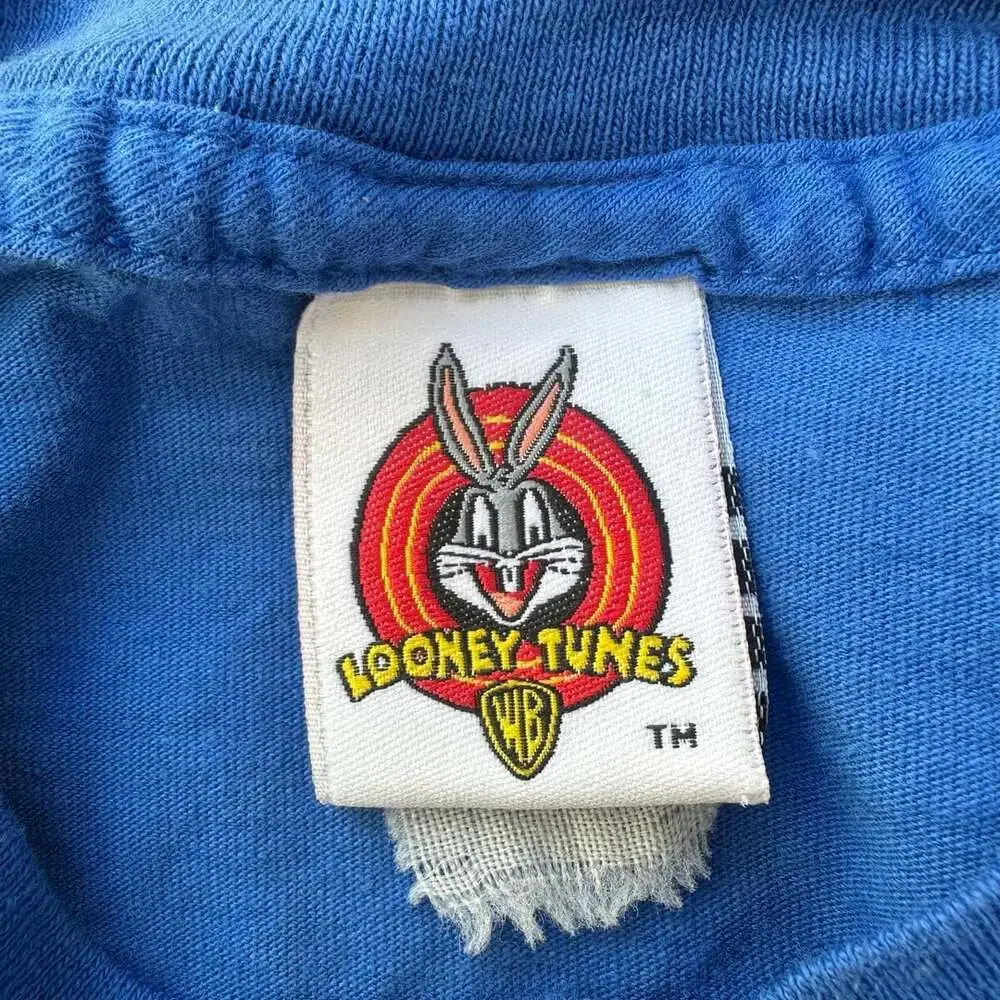 Vintage Looney Tunes Bugs Bunny Golf T-Shirt Blue